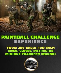 Paintball Challenge Experience in Riga - From 300 balls For Each Stag.