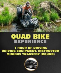 Quad Bike Experience in Riga. 1 hour of Driving ATV.